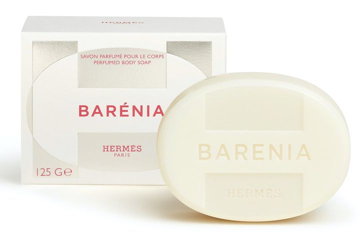 パフュームド ソープ バレニア 125g ￥4,730（9月2日より銀座メゾン・オンランブティック・一部エルメス・イン・カラー先行、9月11日より全国発売） Photo_ ©Studio des fleurs