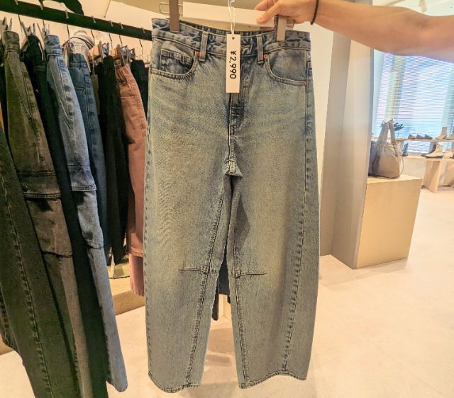 バレルレッグジーンズを持っている