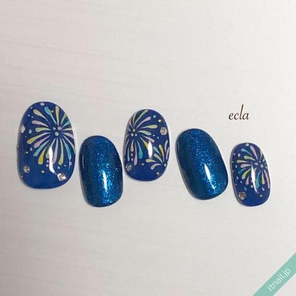 ecla〜エクラ〜が投稿したネイルデザイン [photoid:I0103091] via Itnail Design (738450)