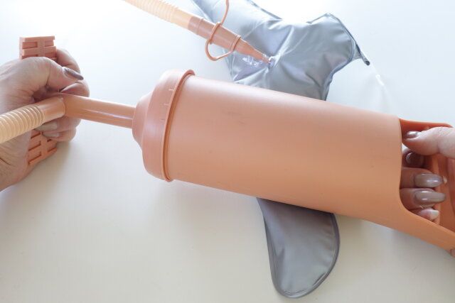 ダイソー 空気入れ 使用例