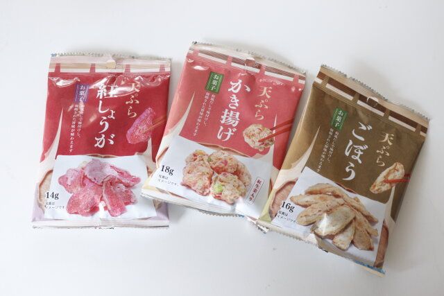 ダイソー 天ぷら お菓子 ①