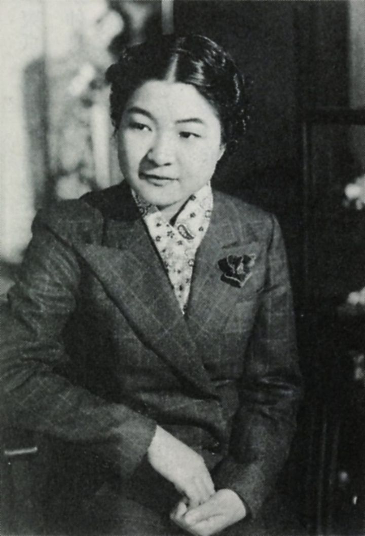 武藤嘉子（後の三淵嘉子）、昭和13年（1938）頃の撮影
