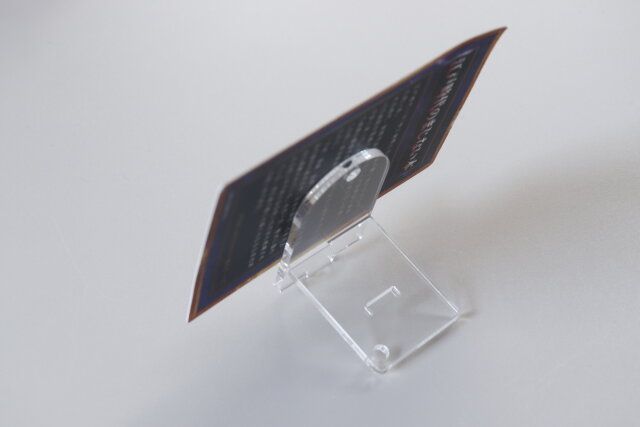 セリア ヲタ活グッズ マルチスタンドキーホルダー カードスタンド