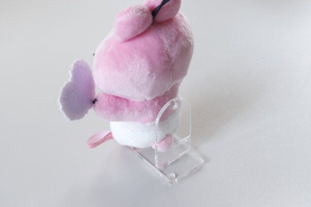 セリア ヲタ活グッズ マルチスタンドキーホルダー ぬいぐるみスタンド