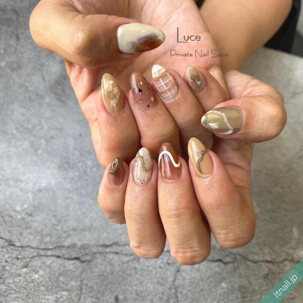 Luceが投稿したネイルデザイン [photoid:I0103114] via Itnail Design (738607)