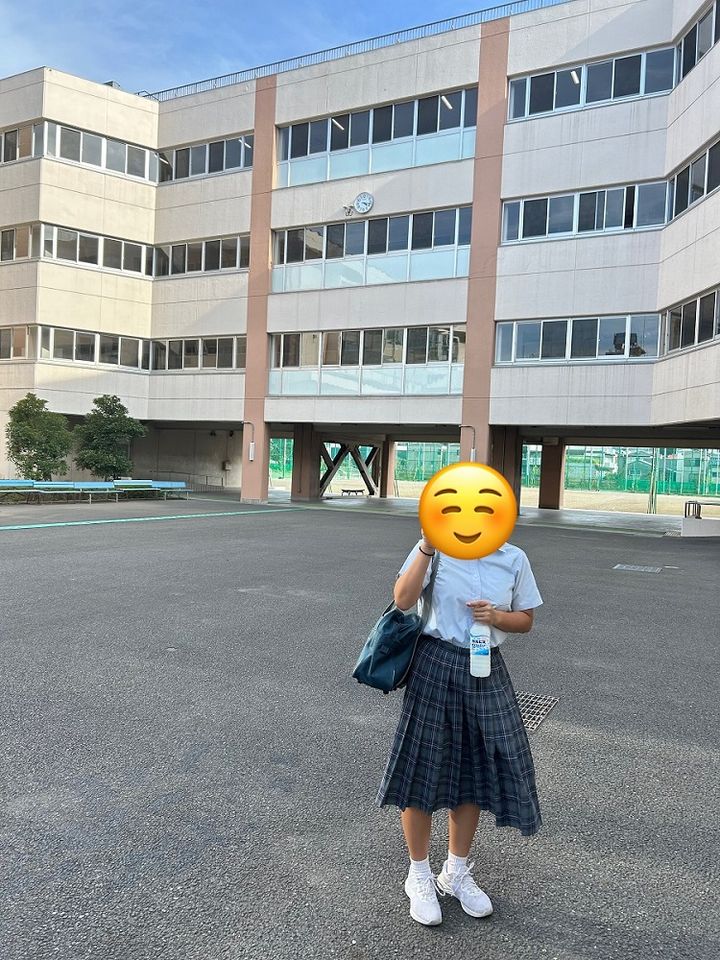 学校説明会 GLOW読者チームの中野瞳美さん