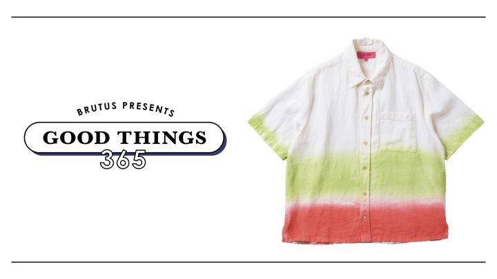 〈ジ エルダー ステイツマン〉のリネンシャツ