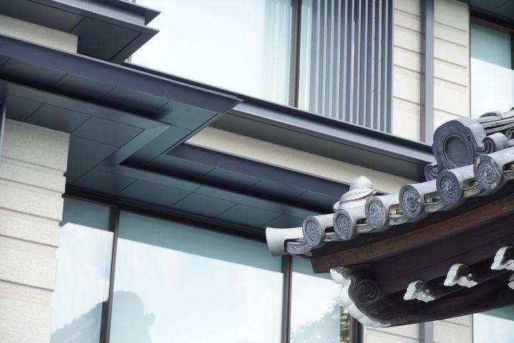 桃の形の留蓋瓦