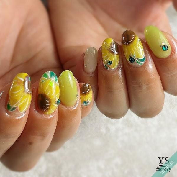 ワイズファクトリーが投稿したネイルデザイン [photoid:I0118741] via Itnail Design (738635)