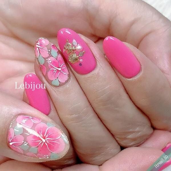 Le bijouが投稿したネイルデザイン [photoid:I0129226] via Itnail Design (738634)