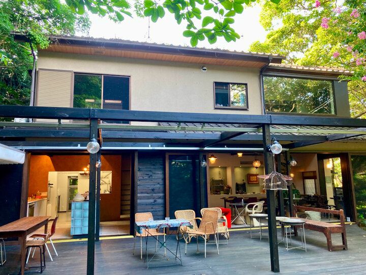 鎌倉の森でランチ♪ お花畑みたいな創作料理を癒やしのテラス席で「アッシュカフェ カマクラ」