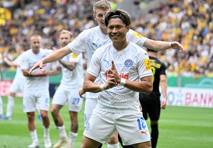 ホルシュタイン・キール町野修斗、カップ戦でゴール！「絶対的存在」と現地で評価される