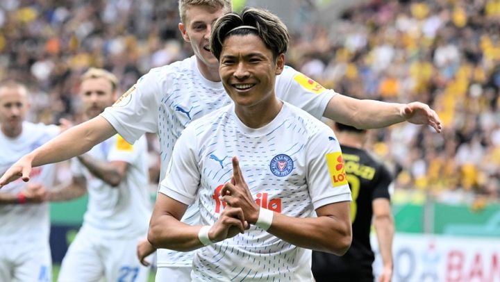 ホルシュタイン・キール町野修斗、カップ戦でゴール！「絶対的存在」と現地で評価される