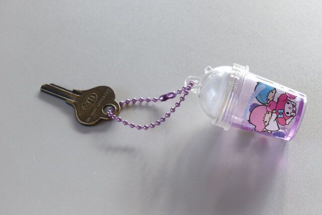 ダイソーのフラッペキーホルダー