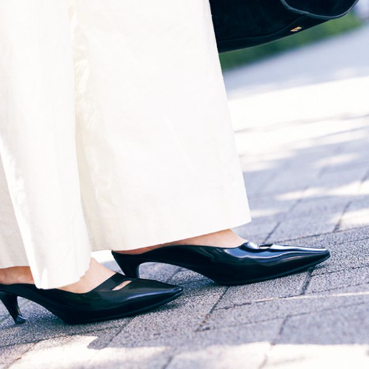 華奢なちょいヒールで高揚感のあるドリスヴァンノッテンのミュール