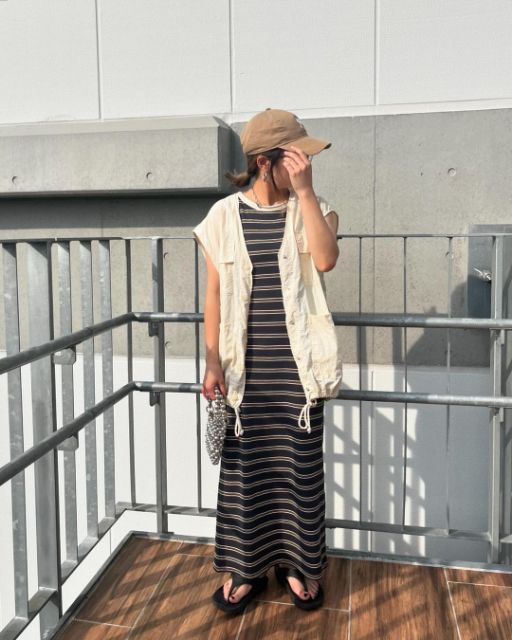 TCPUマルチBDカップOPとジレのコーデ