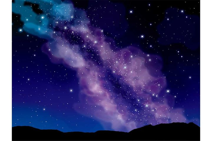 空に輝く星座たち