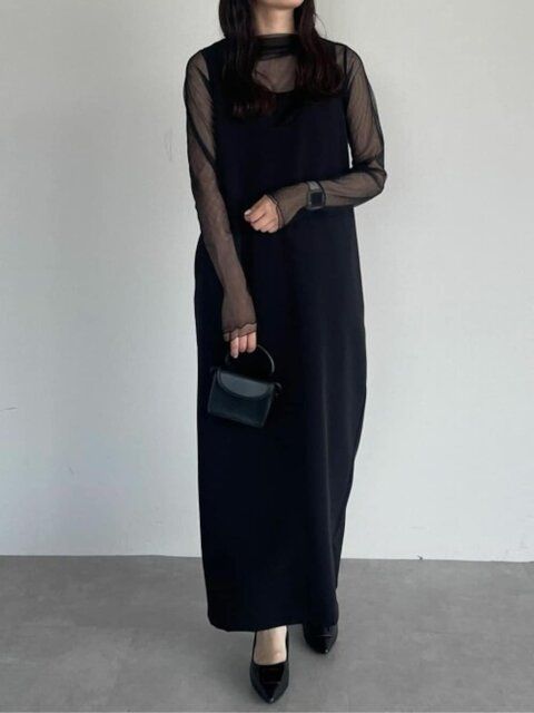 ブラックコーデ5