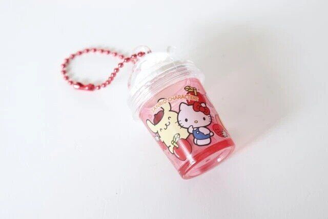 ダイソー フラッペキーホルダー リンゴ