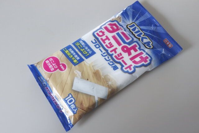 ダイソー バルくんダニよけフローリングウェットシート10枚