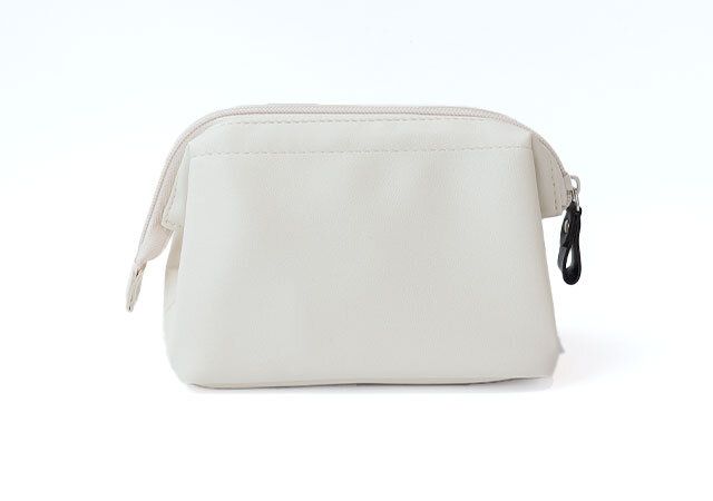 リンネル10月号スヌーピーポーチレザー調付録レビュー背面