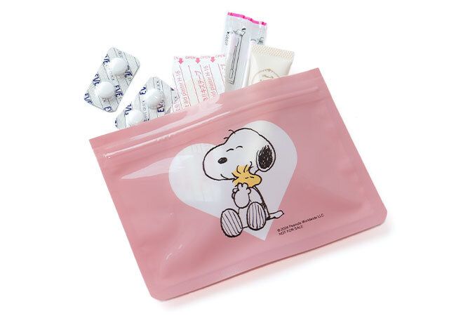 リンネル10月号増刊スヌーピー付録レビュージップ袋