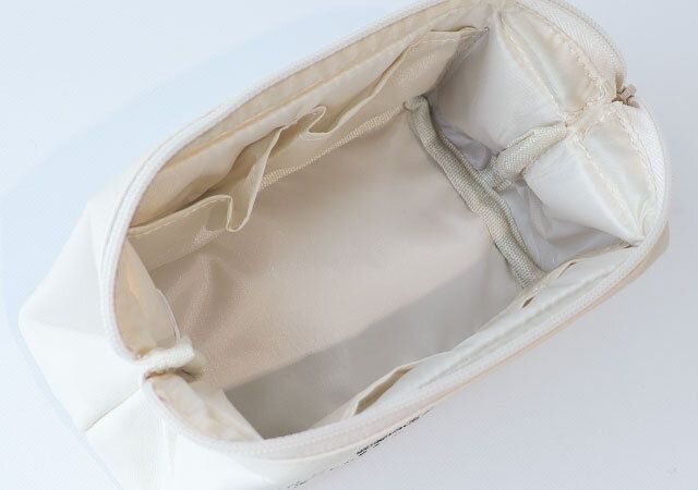 リンネル10月号スヌーピーポーチレザー調付録レビュー容量