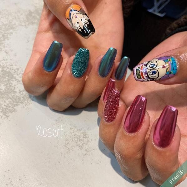 Rosett BY broocHが投稿したネイルデザイン [photoid:I0082249] via Itnail Design (738696)