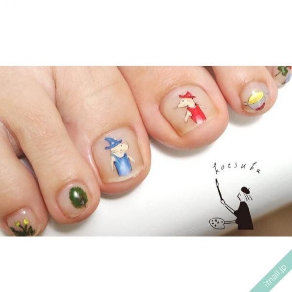 小粒nailが投稿したネイルデザイン [photoid:I0087089] via Itnail Design (738697)