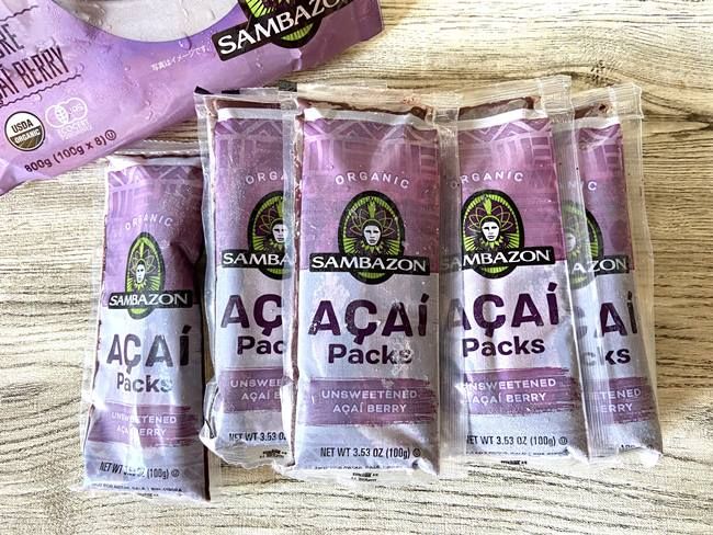 コストコ オーガニックアサイースムージーパック