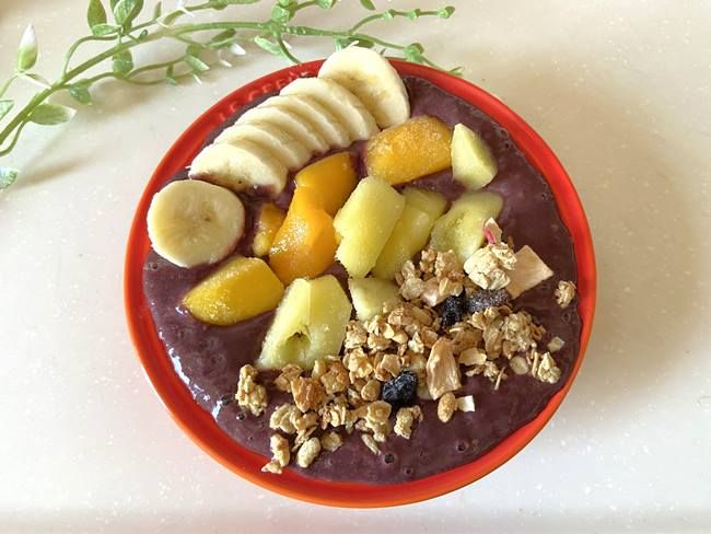 オーガニックアサイースムージーパック 調理例