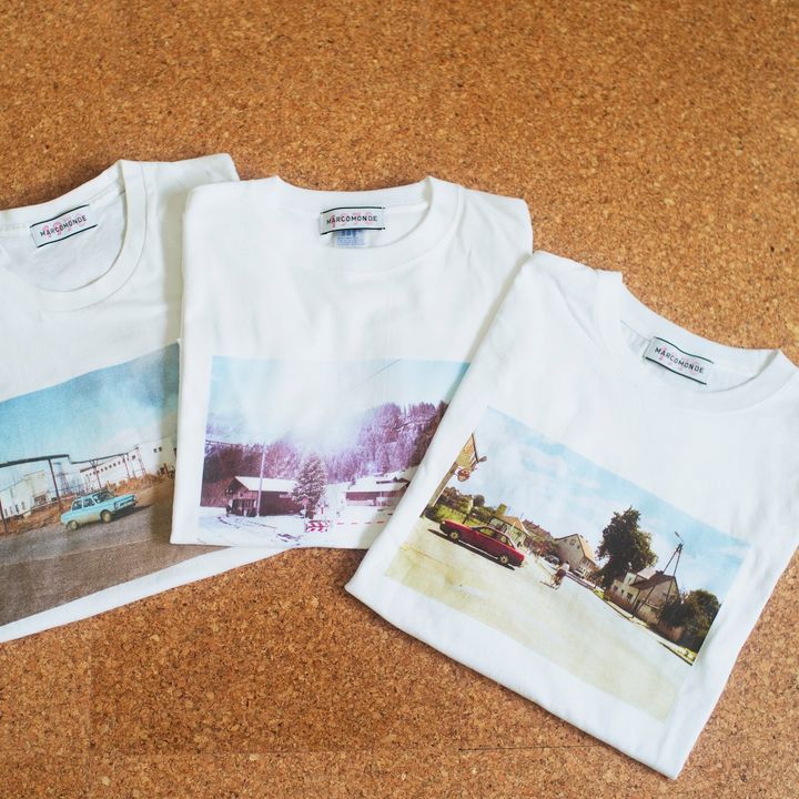 〈MARCOMONDE〉とのコラボTシャツ