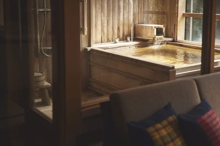 【青森屋】あずまし 半露天風呂付 風呂イメージ