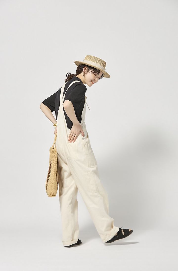 キュートな“カンカン帽”のお手本コーデ5選。夏はナチュラル小物が愛しい【FUDGE FRIEND おしゃれさんの毎日コーディネート】