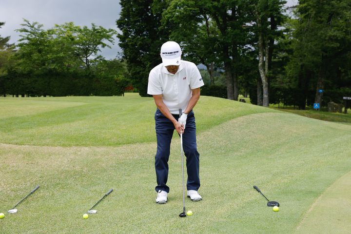 花道からのアプローチは、“振り幅を小さくできるクラブ”を選ぼう！