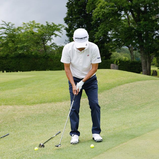 花道からのアプローチは、“振り幅を小さくできるクラブ”を選ぼう！