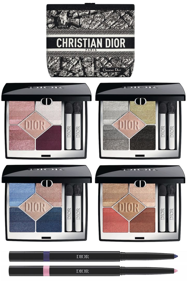 〈上段左から時計回り〉ディオールショウ サンク クルール 983、173、663、083 各￥11,550 〈下段上から〉ディオールショウ スティロ ウォータープルーフ 196、836 各￥4,510（すべて8月21日より伊勢丹新宿店イベント・ディオール 公式オンラインブティックにて先行、9月6日より全国限定発売予定）