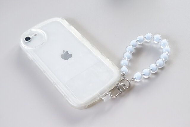 ダイソー ストラップカード付チェーン（単色） デザイン