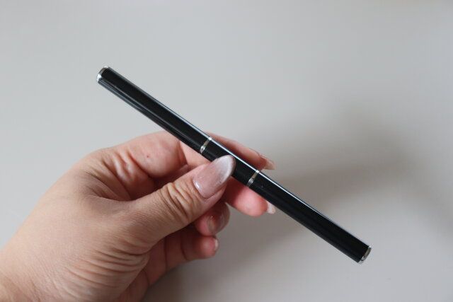 ダイソー 2Wayネイル用スパチュラブラシ 遮光キャップ