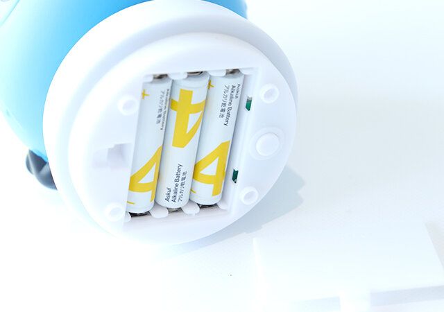 ミニオンお部屋ライト付録レビュー乾電池