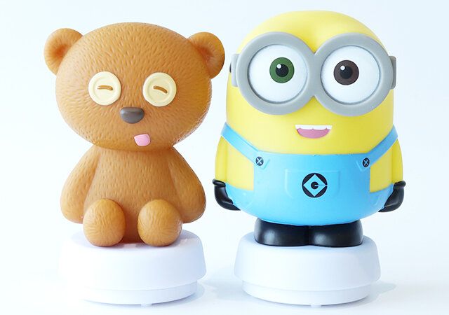 ミニオンお部屋ライト付録レビュー正面