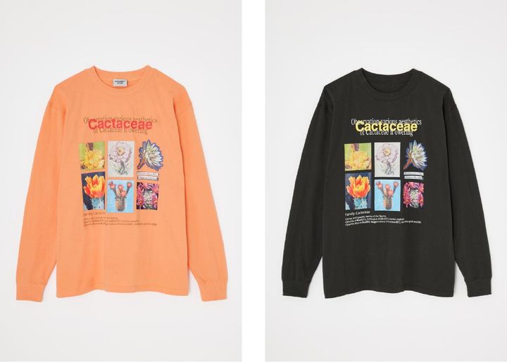 画像: 【THROW by SLY】「THE SUCCULENTIST L／S TOPS」（全2色）各￥8,998（税込）