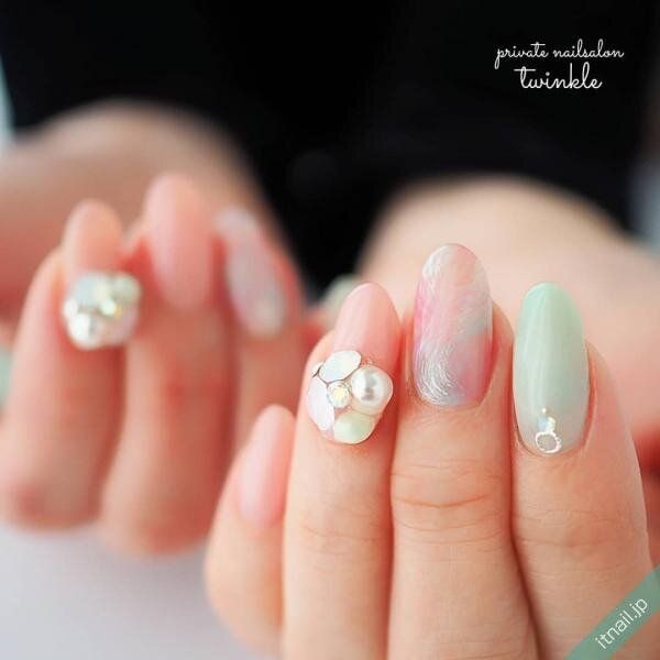 TWINKLEが投稿したネイルデザイン [photoid:I0064595] via Itnail Design (738724)