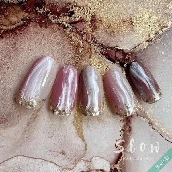Slowが投稿したネイルデザイン [photoid:I0120467] via Itnail Design (738727)