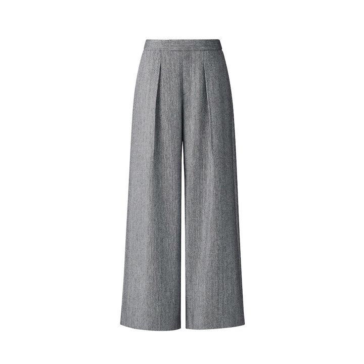 ツイードタックワイドパンツ ¥5,990