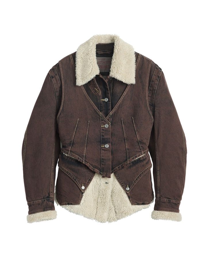 パネルデニムジャケット ¥113,300