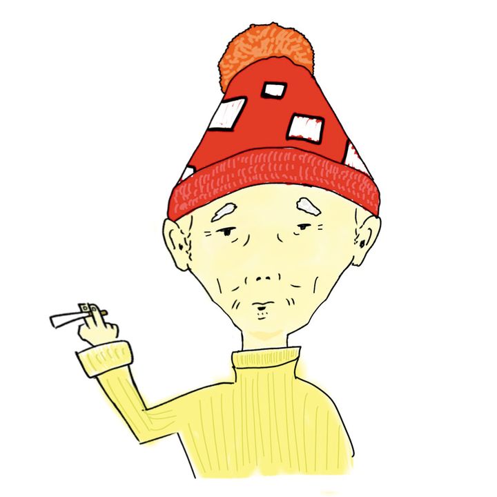 おじいさんのイラスト