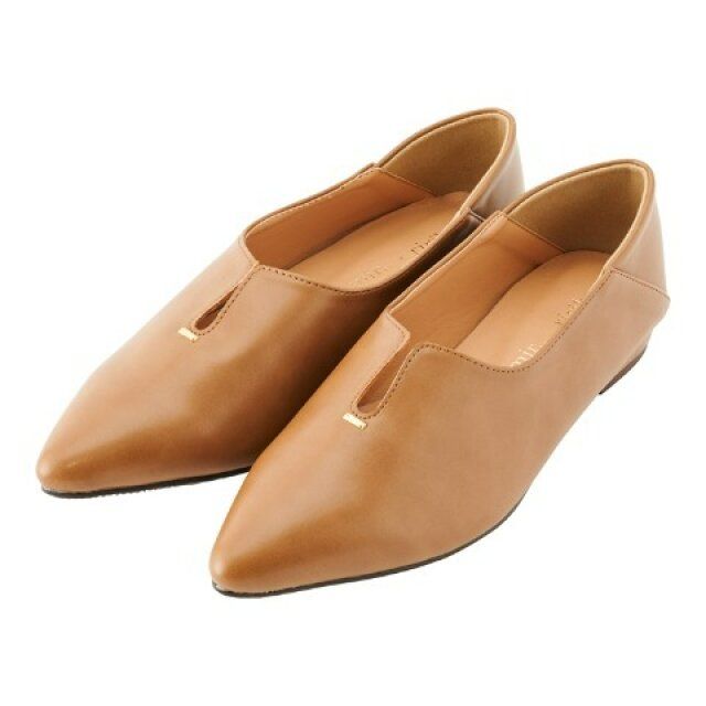 しまむらのUカットパンプス