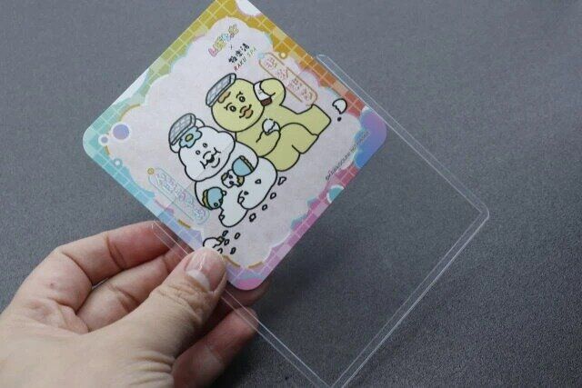 ダイソー 硬質カードケース コースターサイズ 3P