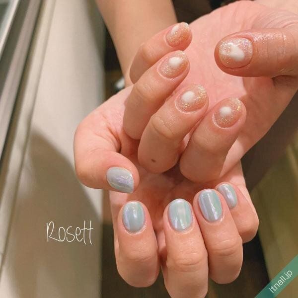 Rosett BY broocHが投稿したネイルデザイン [photoid:I0071669] via Itnail Design (738847)